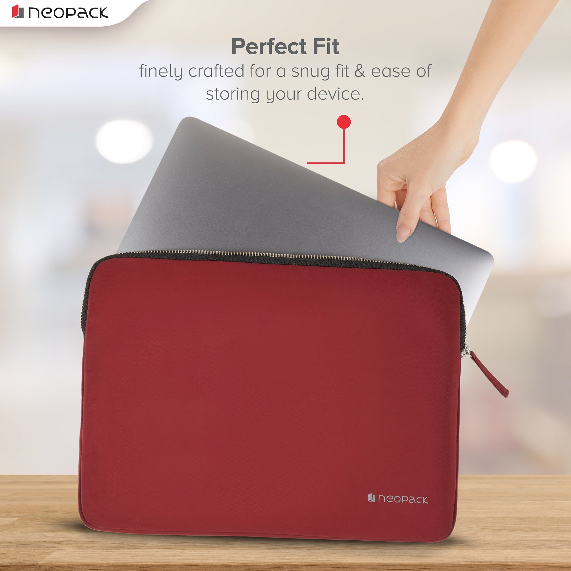 Stanley Sleeve For Upto 14.2" Macbooks (Scarlet Red)