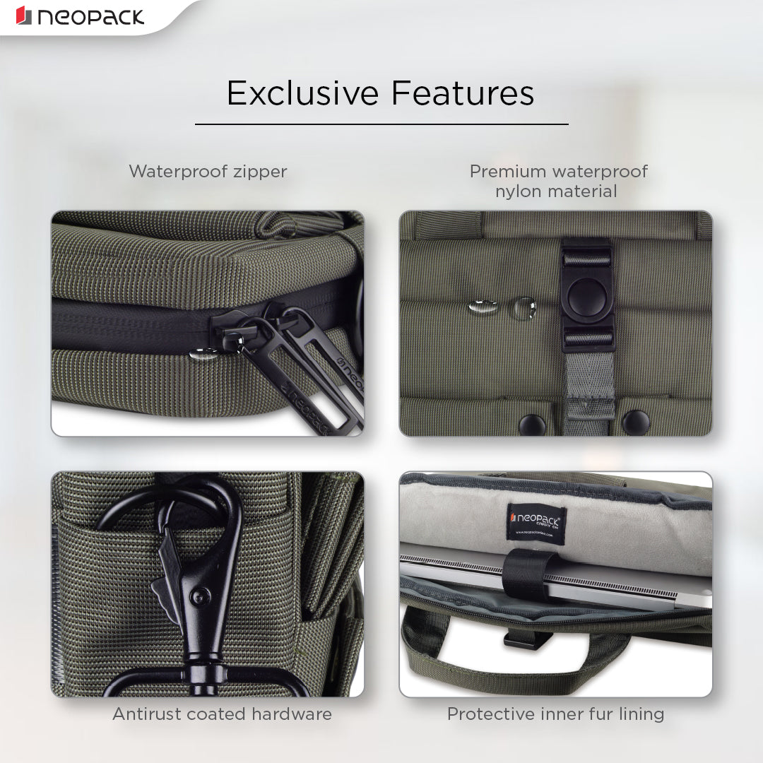 All Weather Shoulder Bag For Upto 14.2