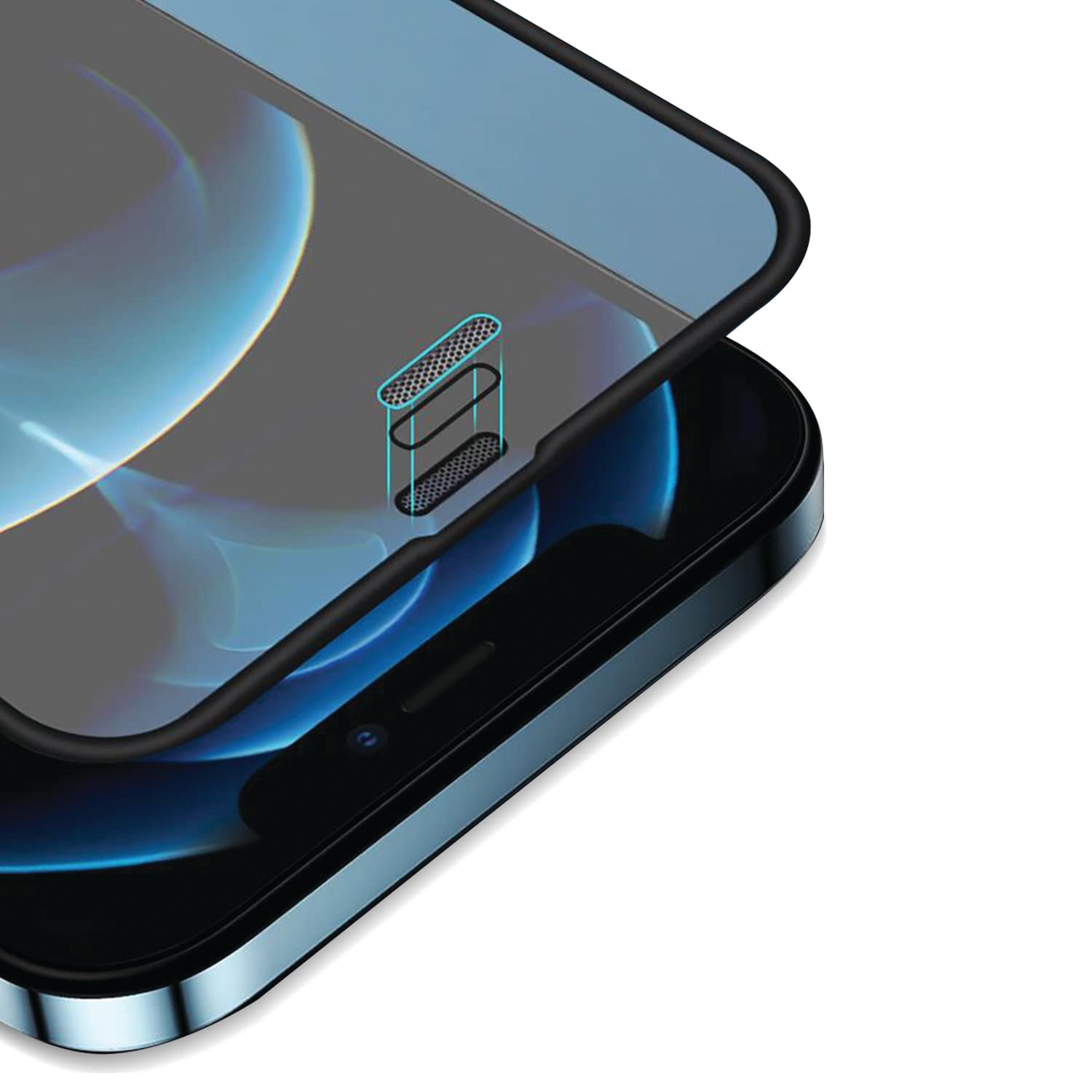 3D Full Tempered Glass for iPhone 15 (Clear)