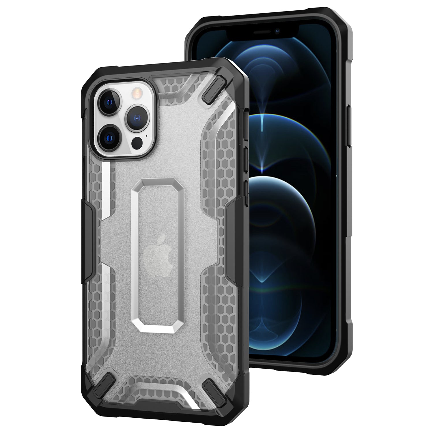 Drop Tested Defender Case for iPhone 13 Pro (Black)