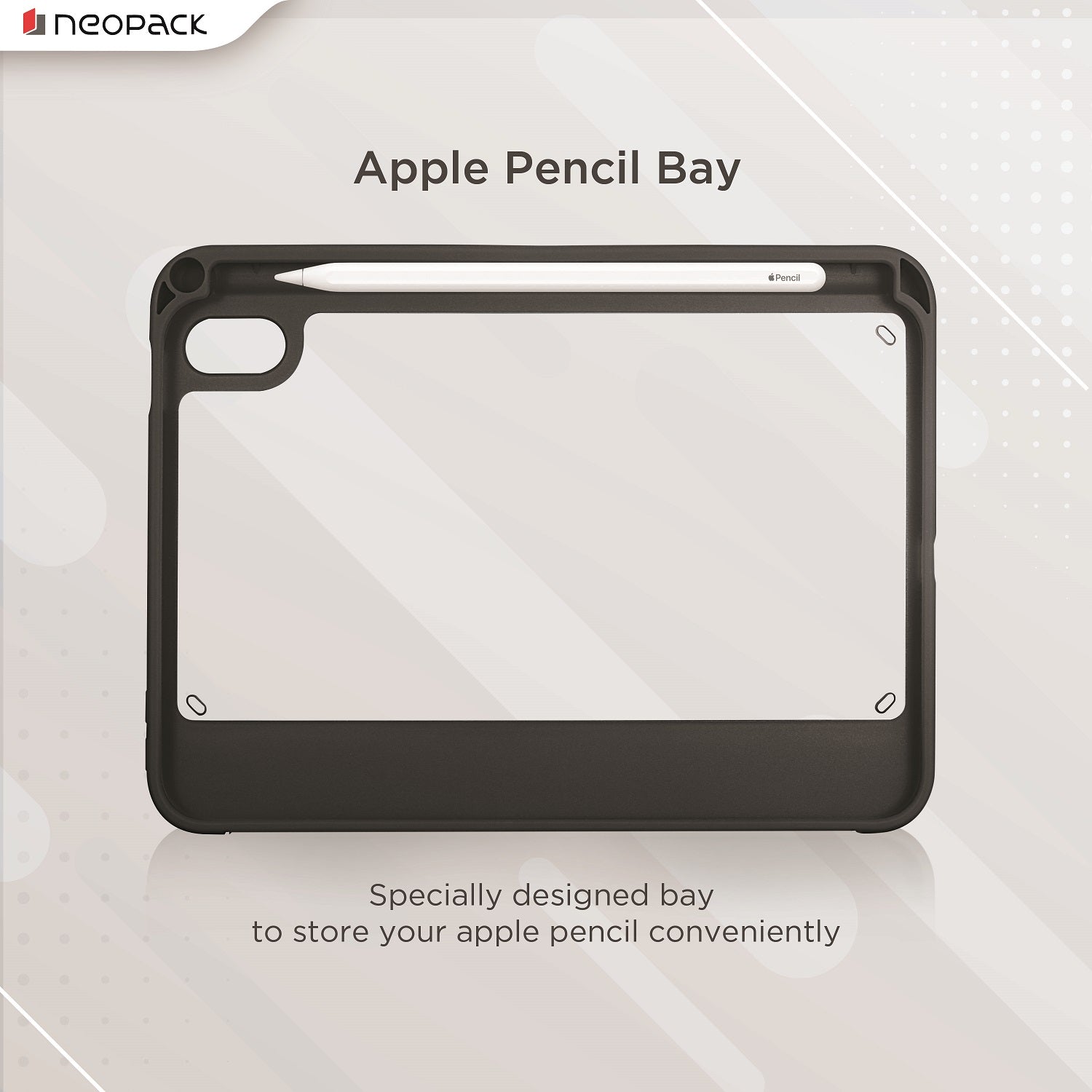 Delta Case with Apple Pencil Holder for iPad 10.2