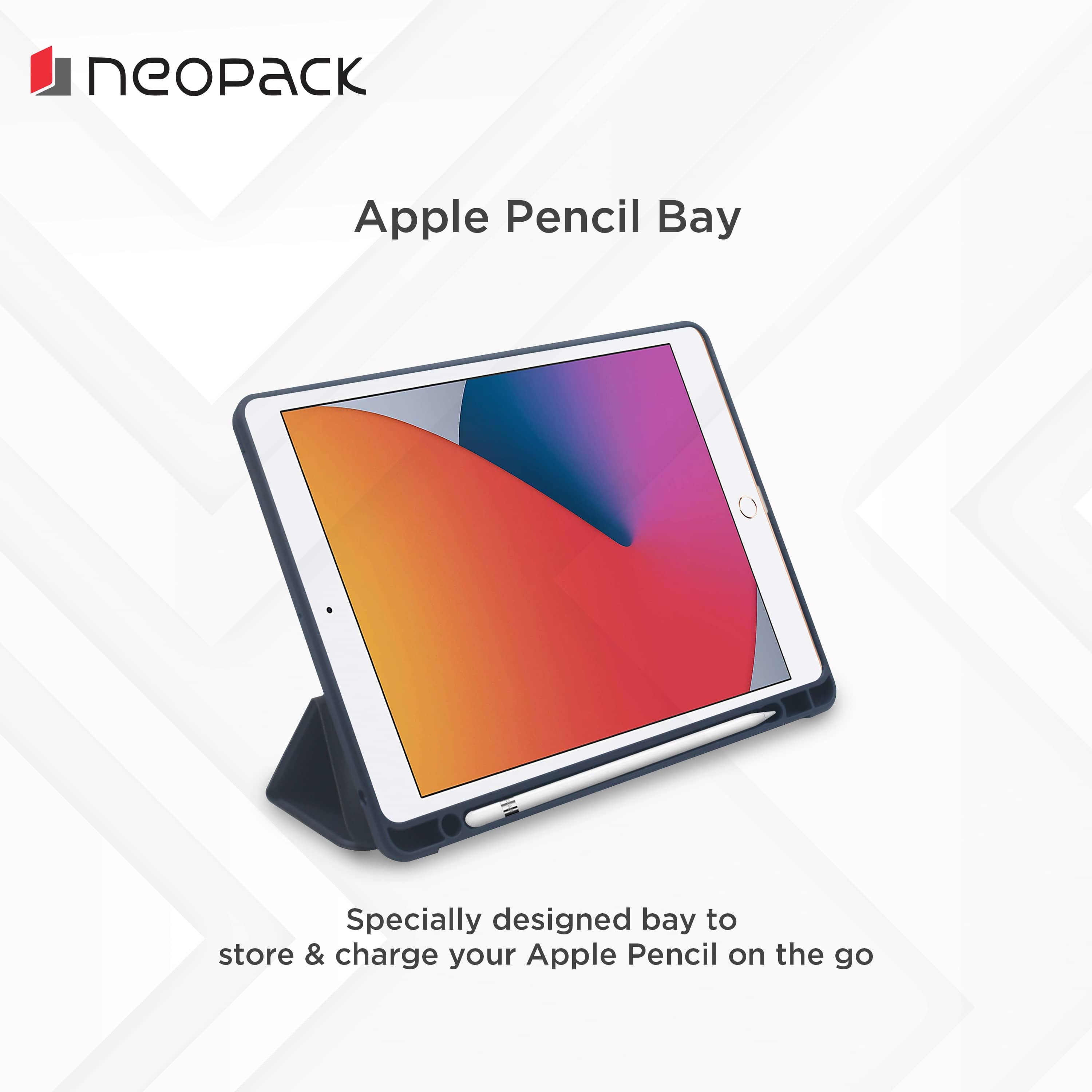 Delta Case with Apple Pencil Holder for iPad 10.2