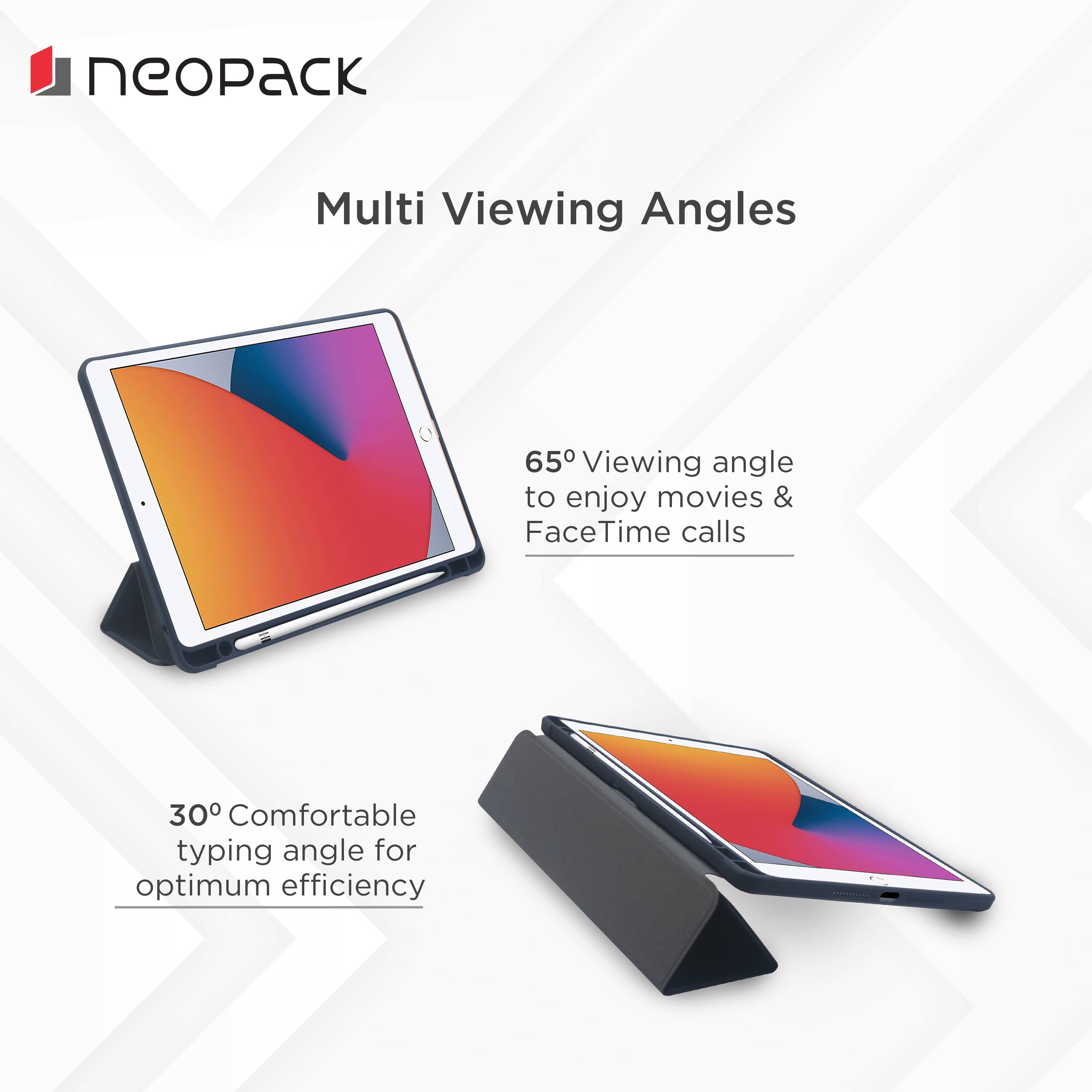 Delta Case with Apple Pencil Holder for iPad 10.2
