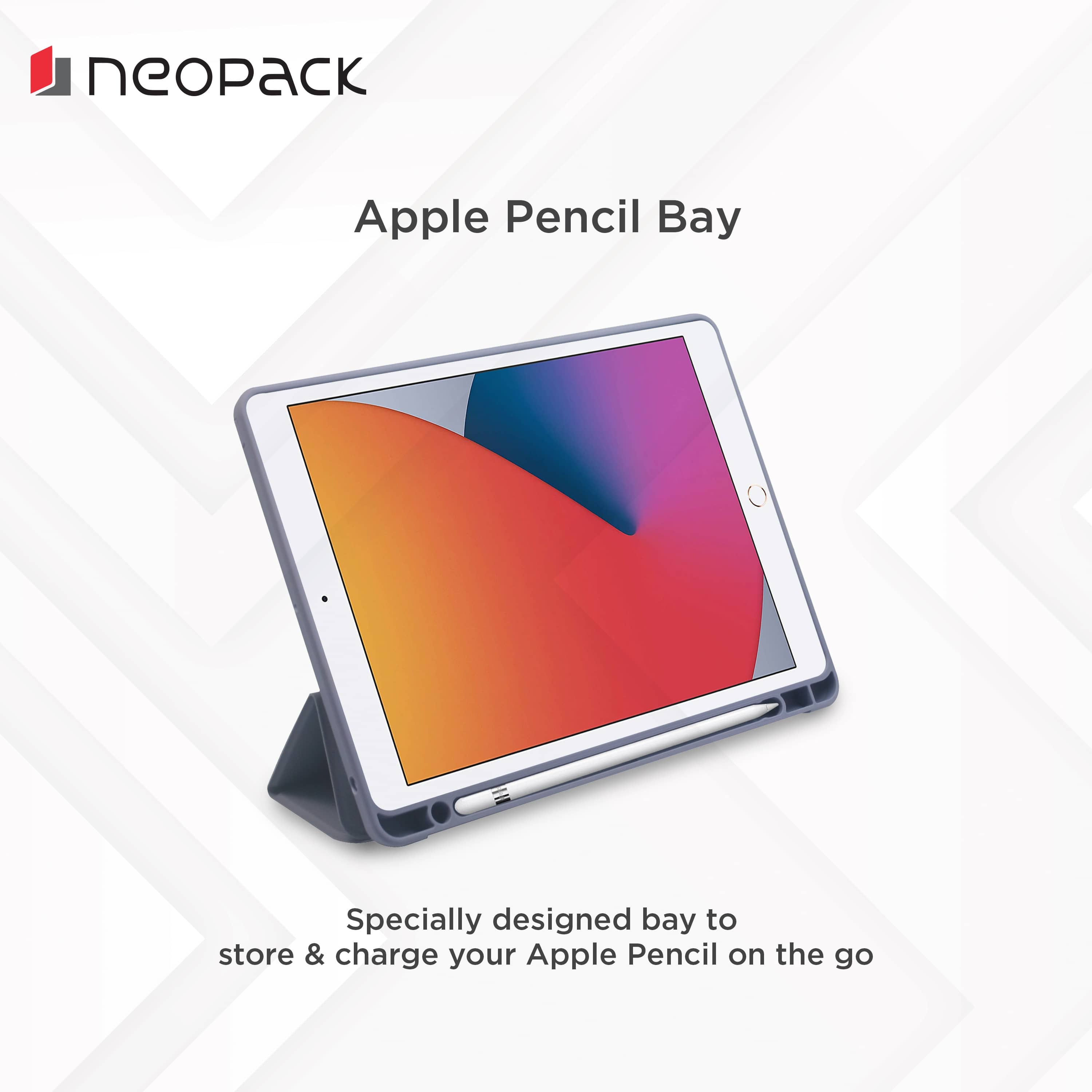 Delta Case with Apple Pencil Holder for iPad 10.2