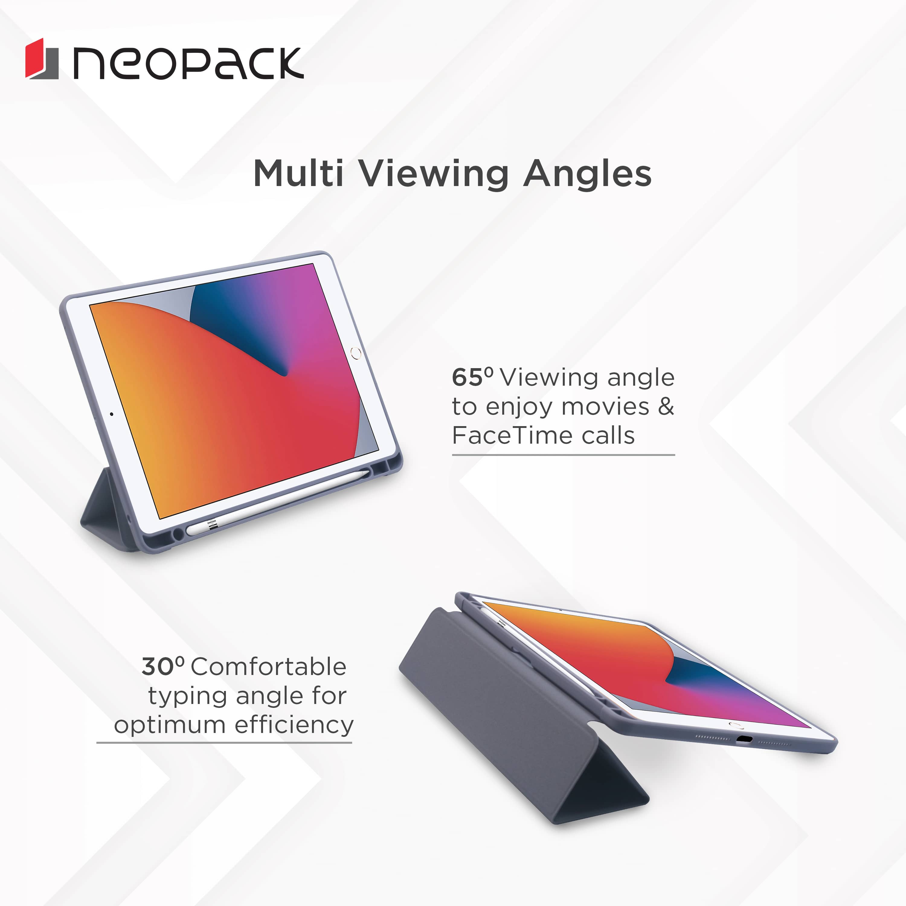 Delta Case with Apple Pencil Holder for iPad 10.2