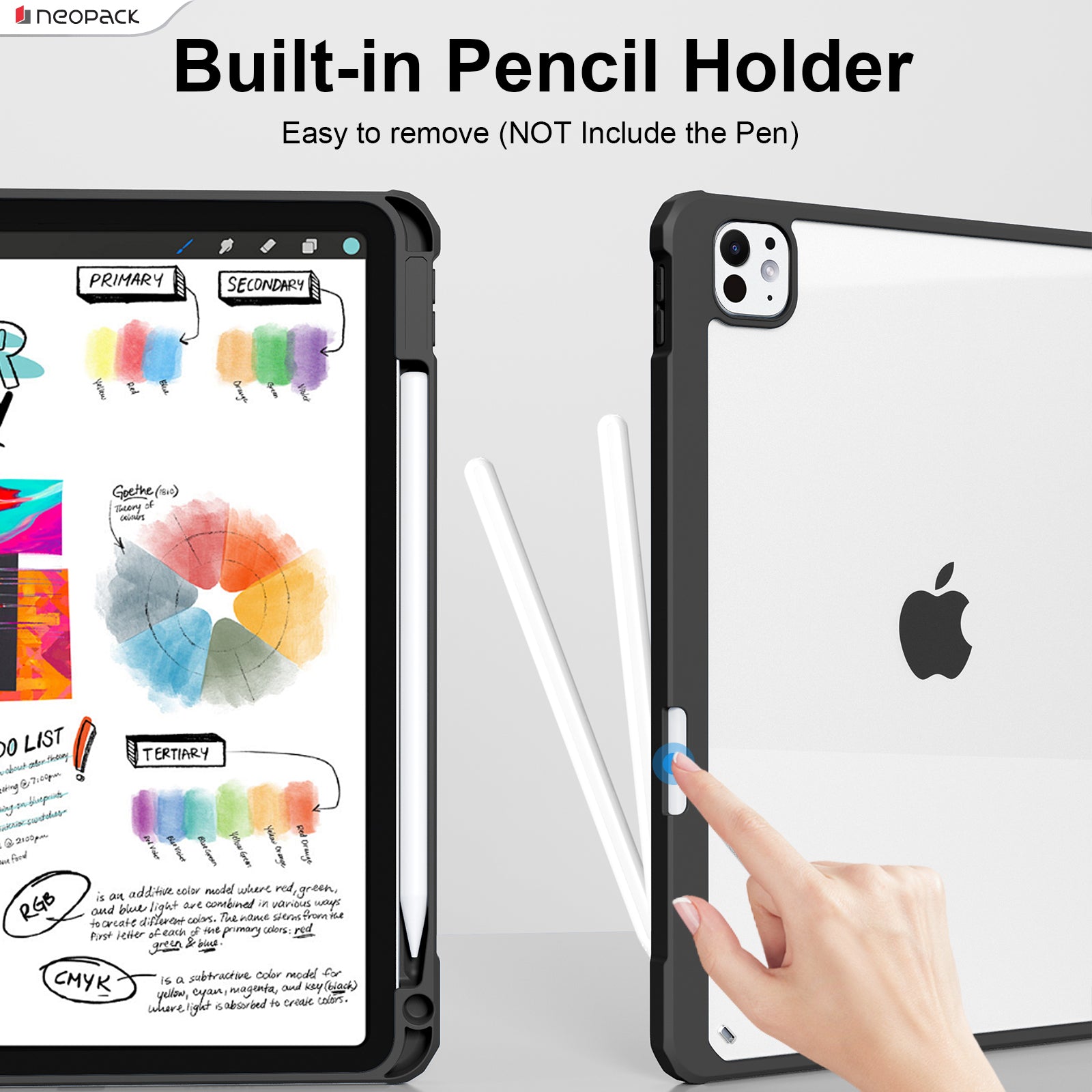 Delta Case with Apple Pencil Holder for iPad Pro 11