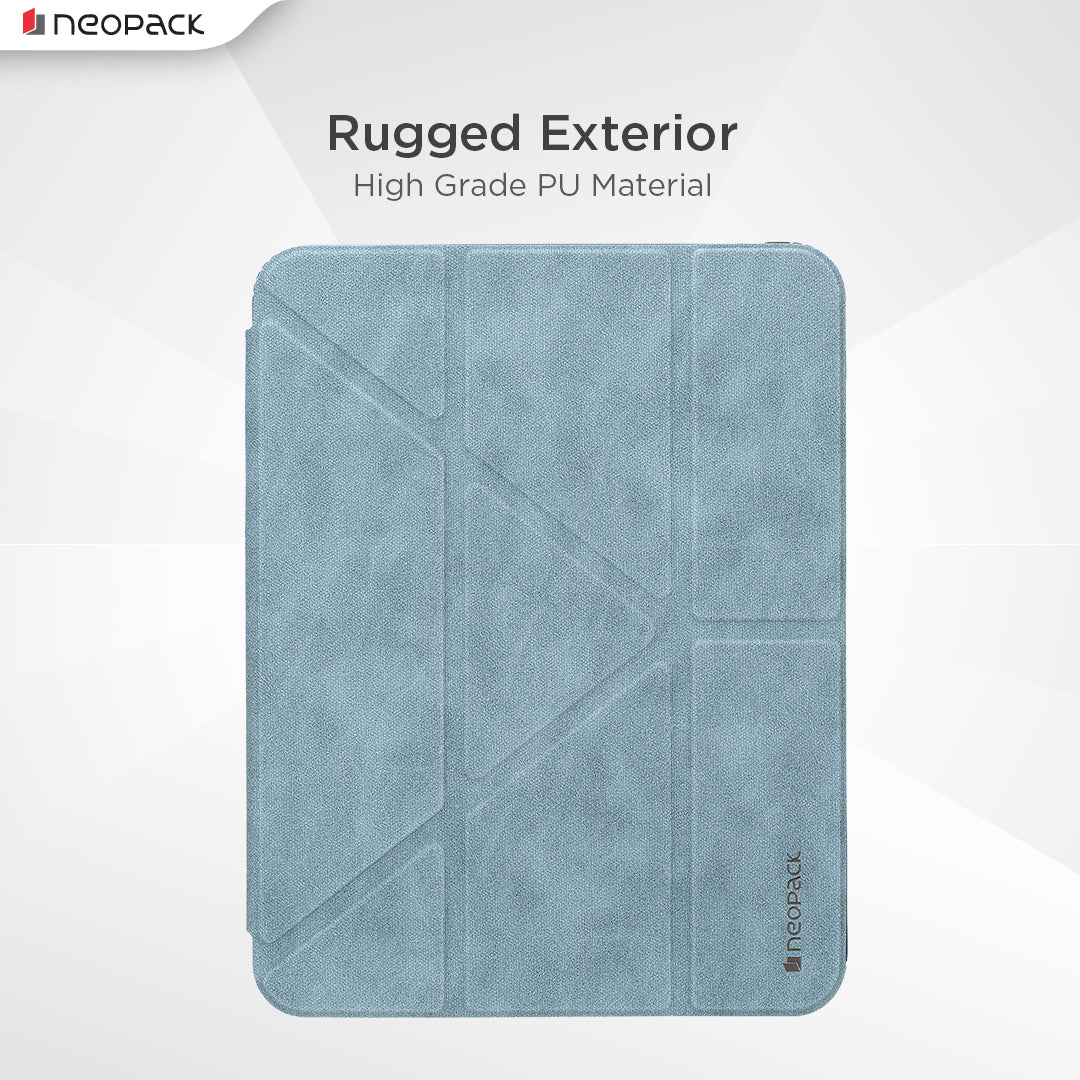 Alpha Case with Apple Pencil Holder for iPad Air 11, Fits: M2 and M3 Models (Sage Green)