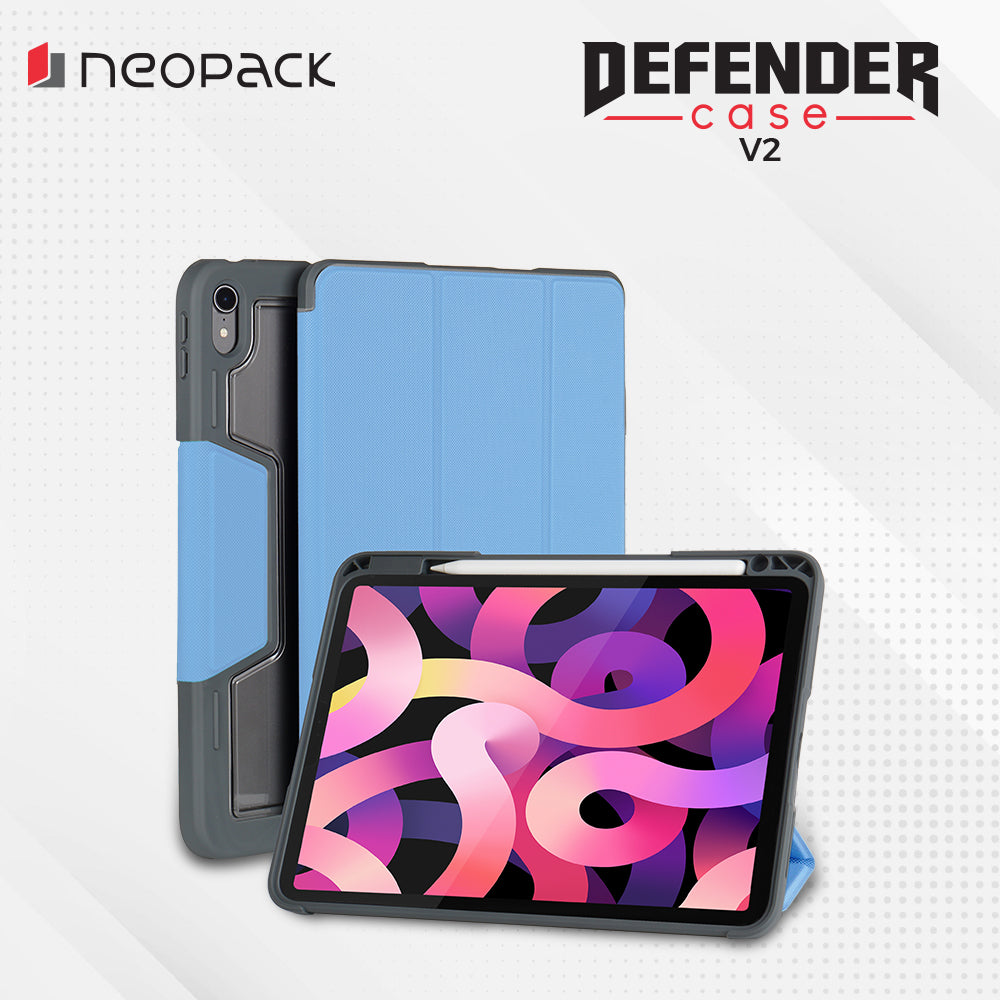 Drop Tested Defender Case with Pencil Holder for iPad Air 13, Fits: M2 and M3 Models / iPad Pro 12.9