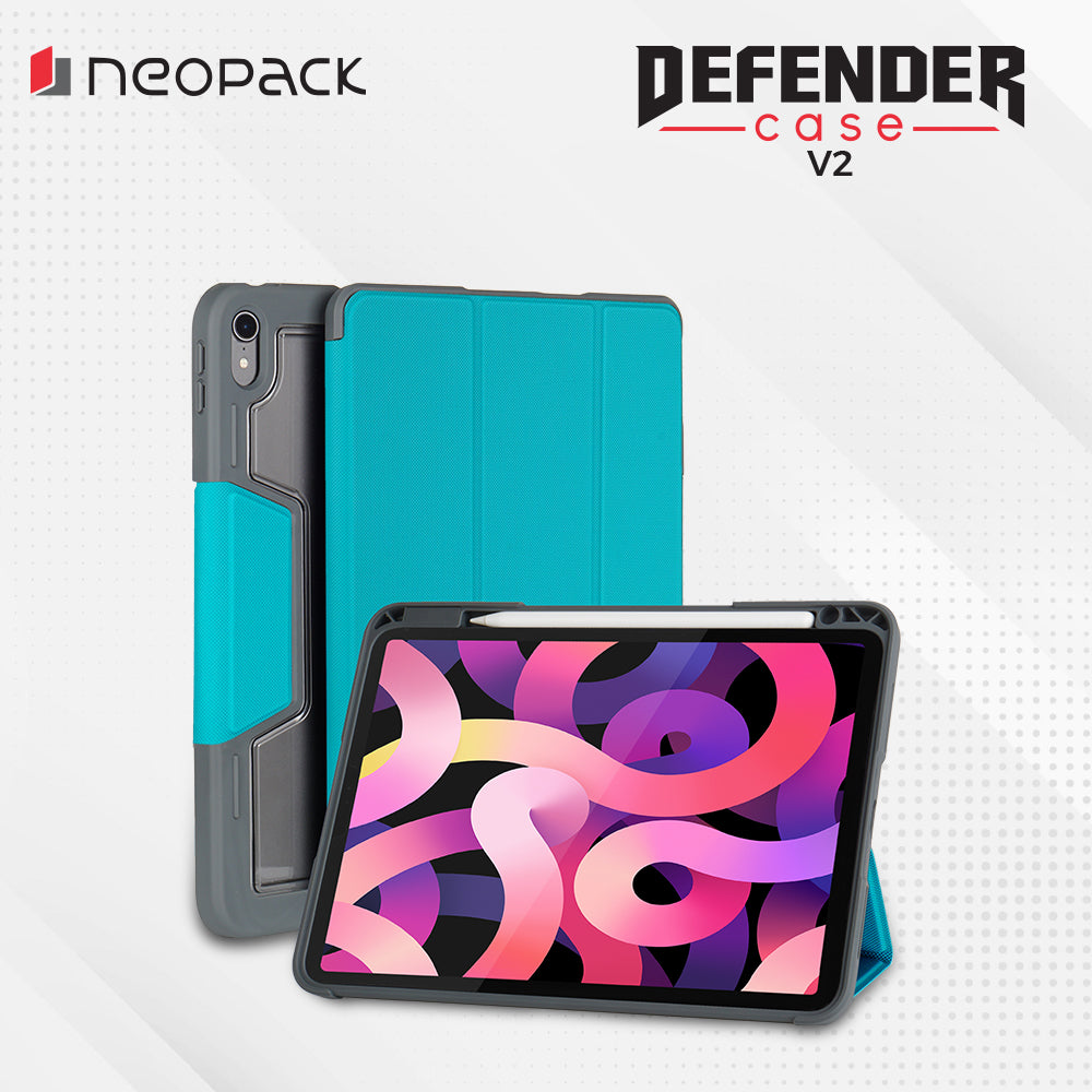 Drop Tested Defender Case with Pencil Holder for iPad Air 13, Fits: M2 and M3 Models / iPad Pro 12.9
