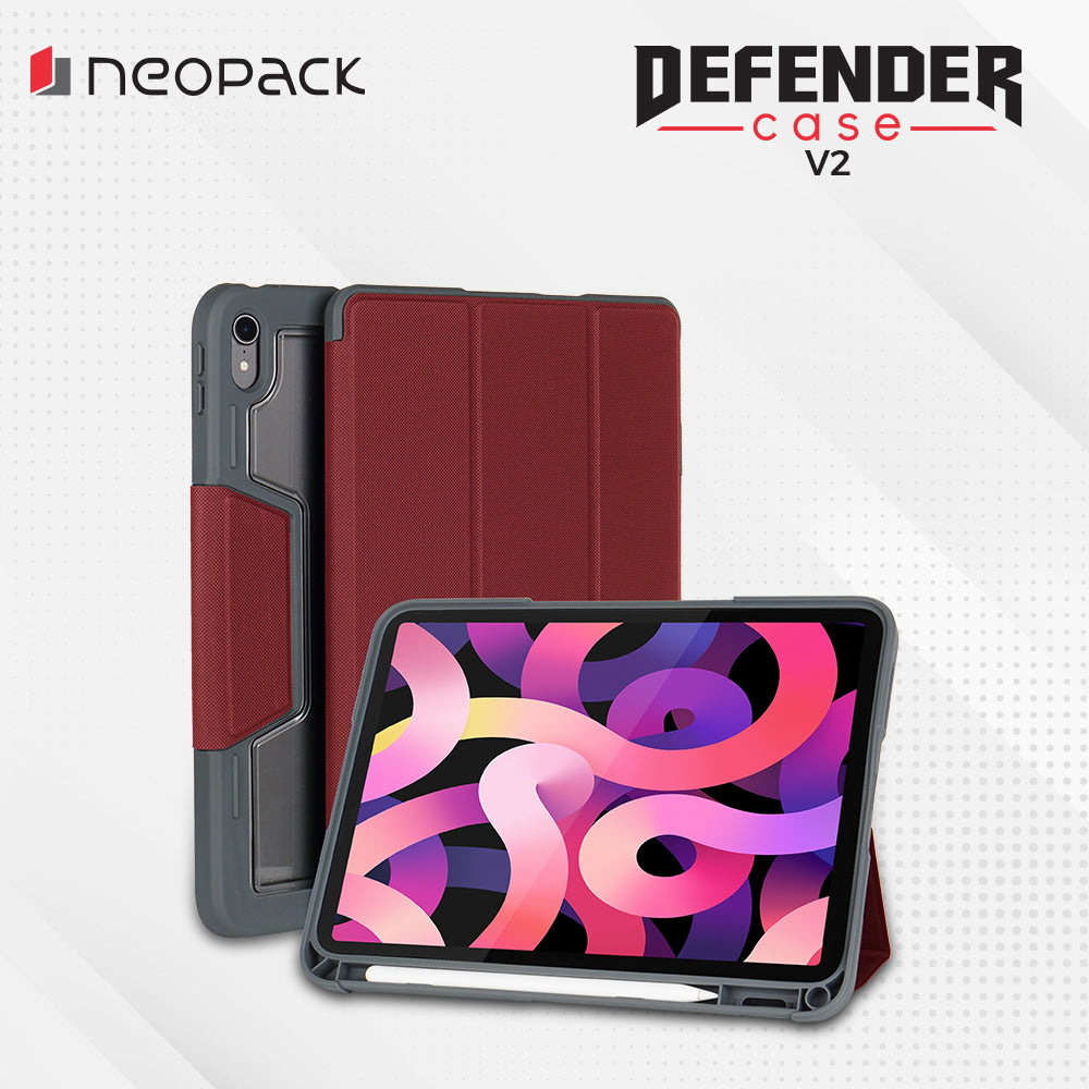 Drop Tested Defender Case with Pencil Holder for iPad 10.9