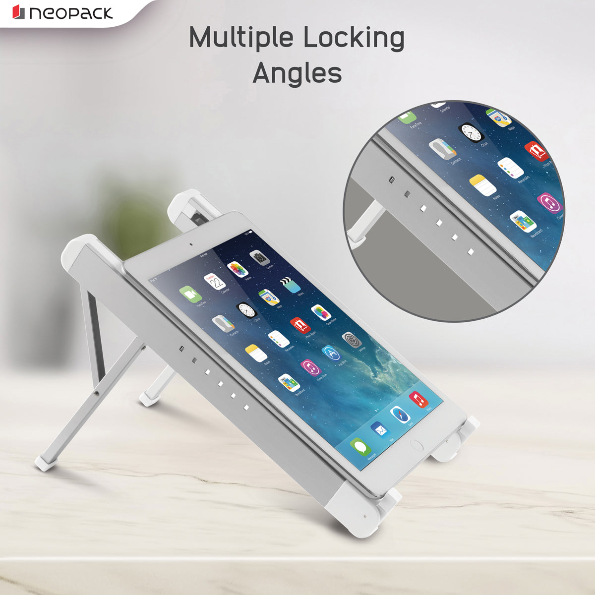 Portable Aluminum Laptop Riser for 13