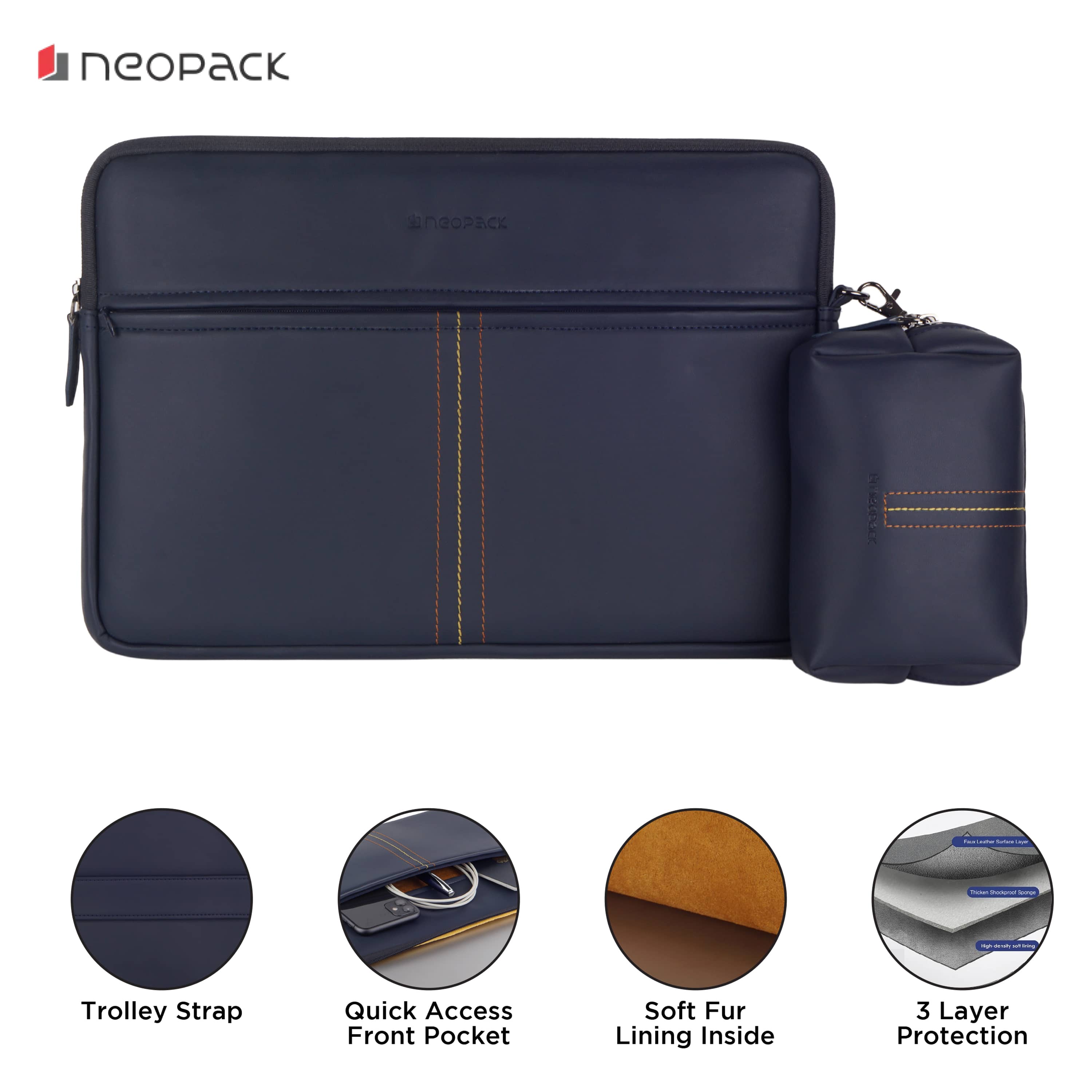 Stanley Sleeve With Pouch For Upto 16.2