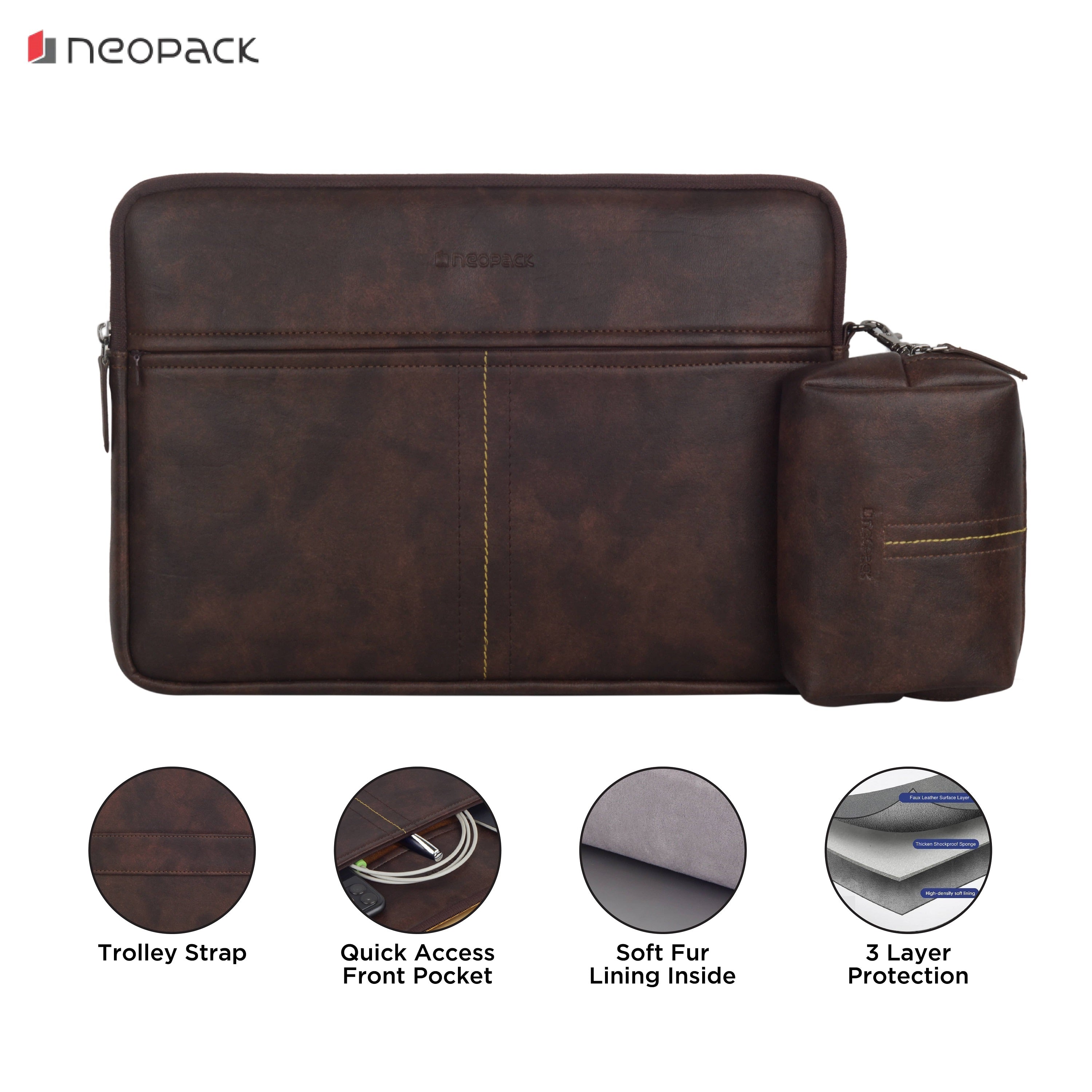 Stanley Sleeve With Pouch For Upto 14.2