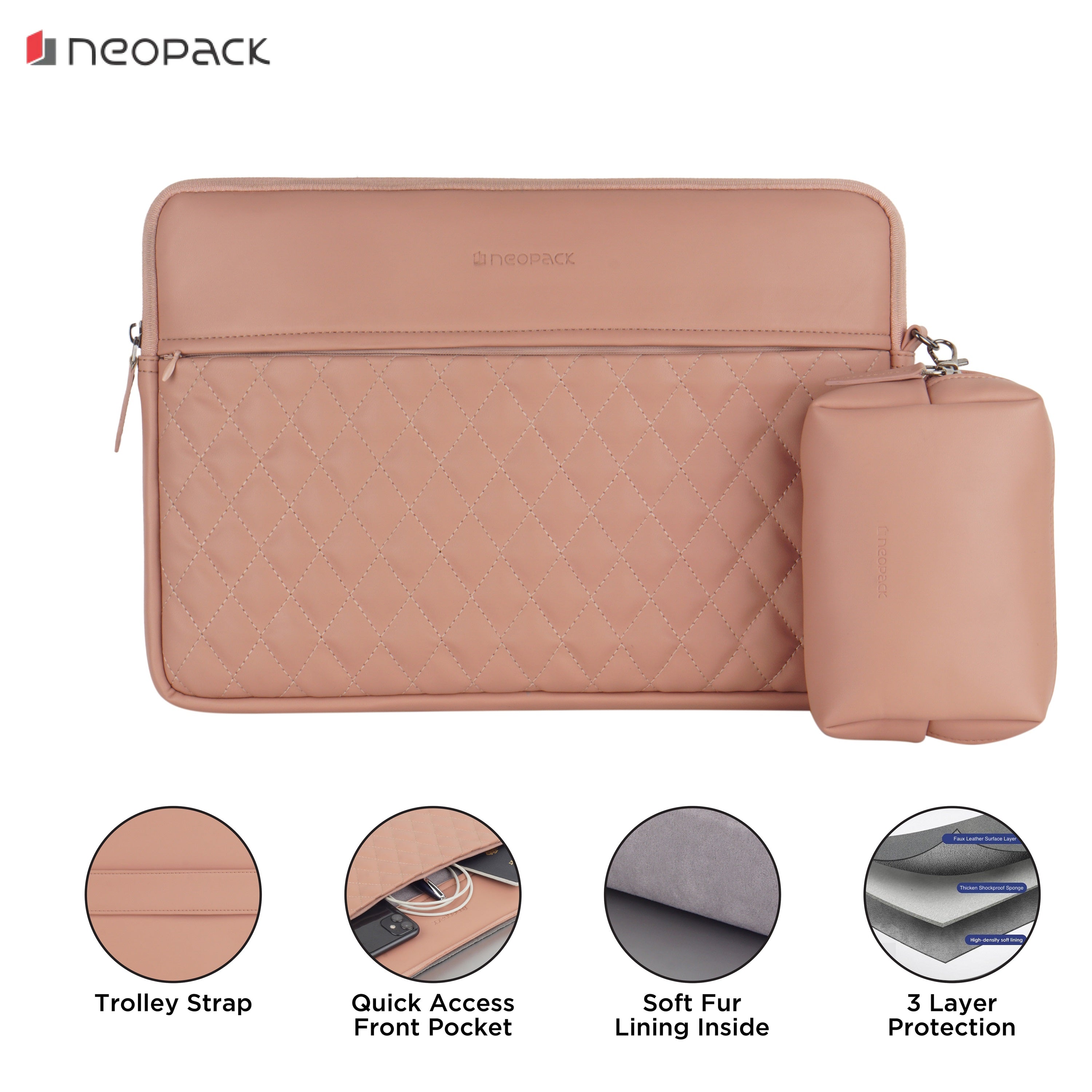 Stanley Sleeve With Pouch For Upto 14.2