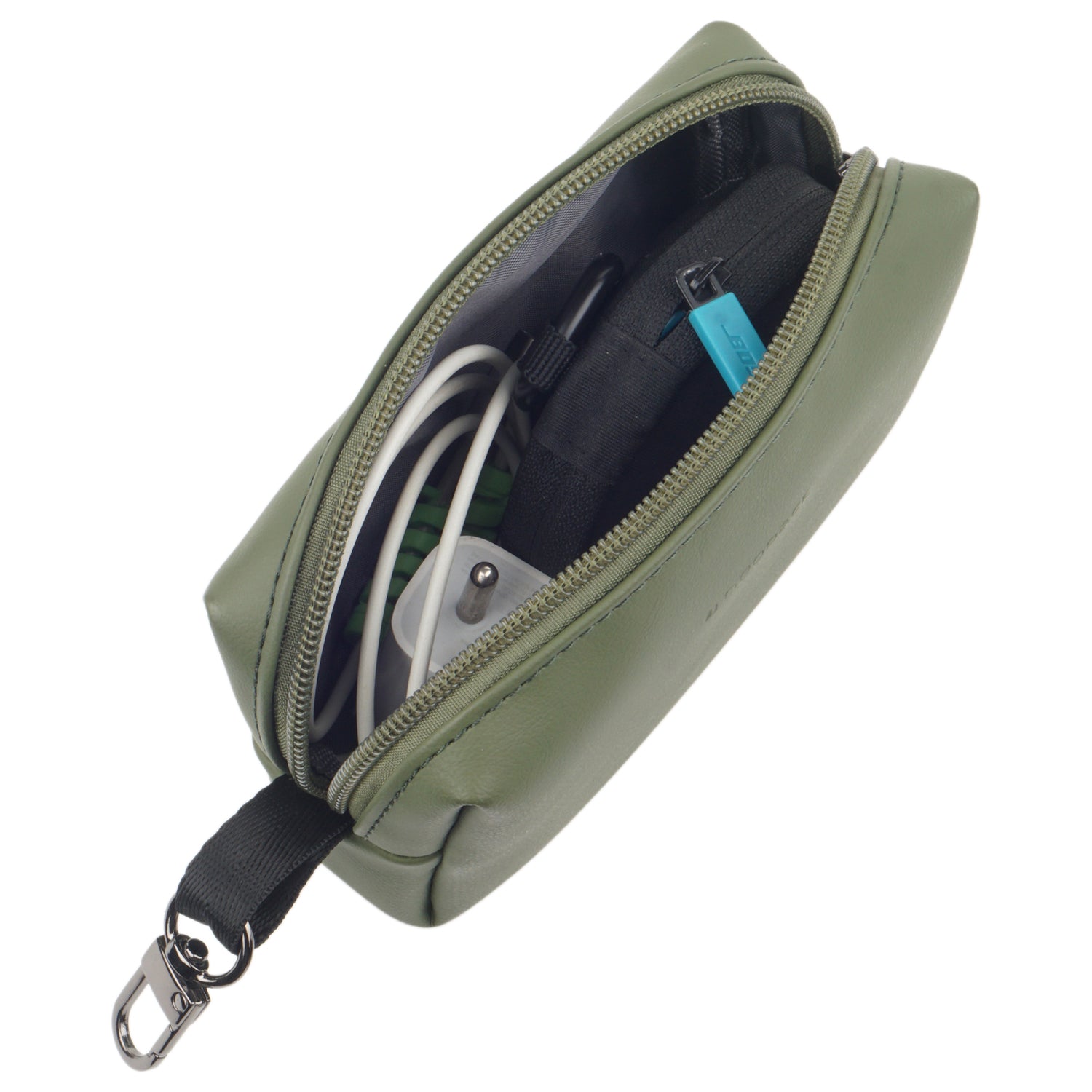 Leather Sleeve with Pouch for Upto 14.2