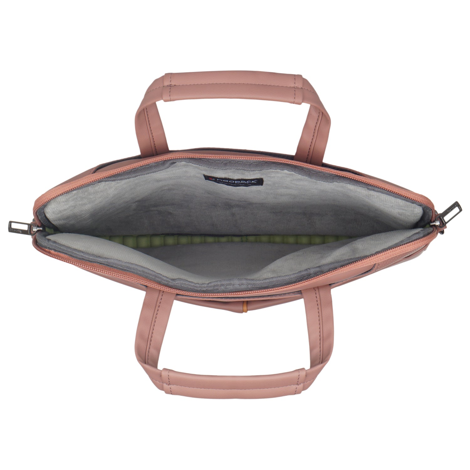 Leather Sleeve with Pouch for Upto 14.2