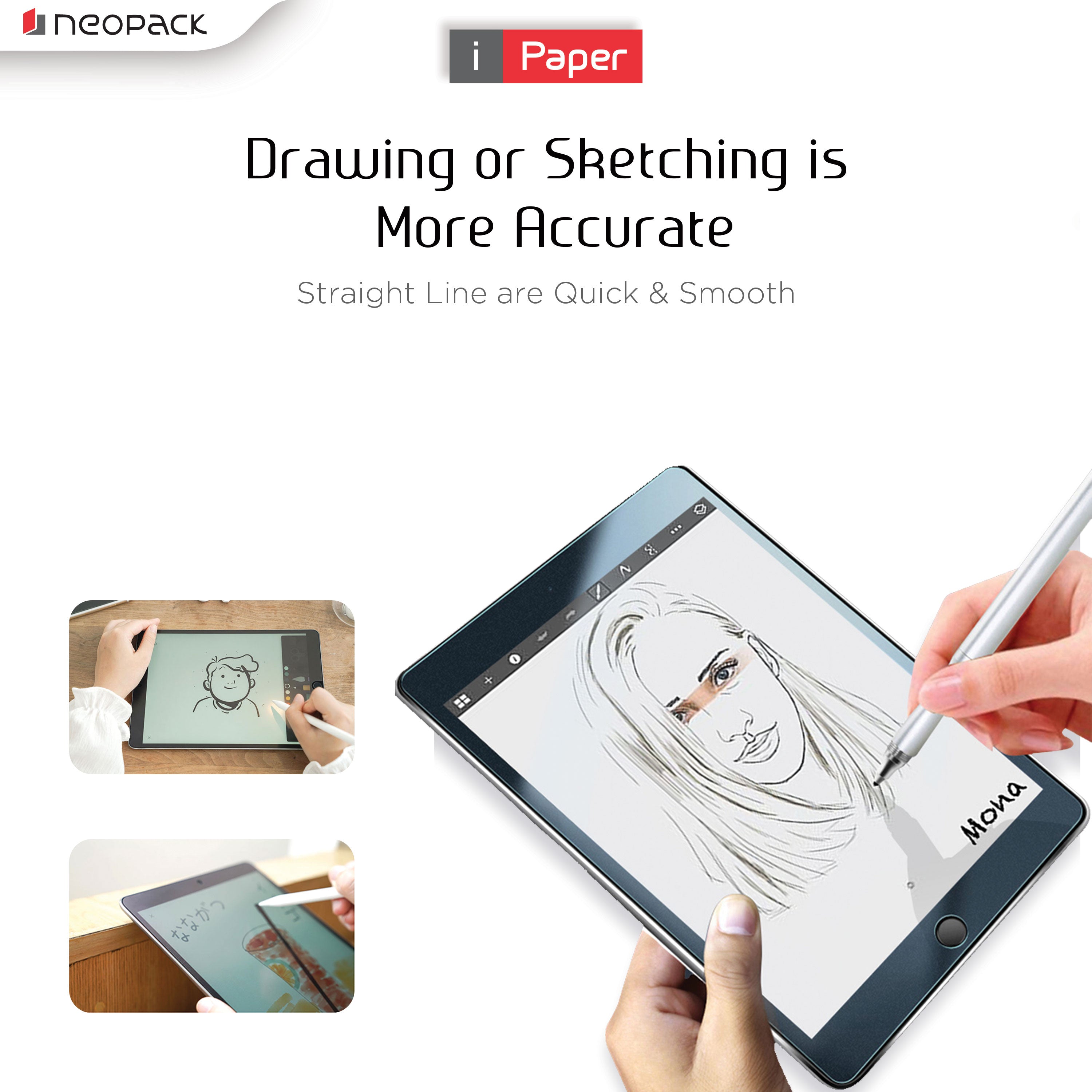 iPaper Paper Feel Screen Protector for New iPad AIR 13