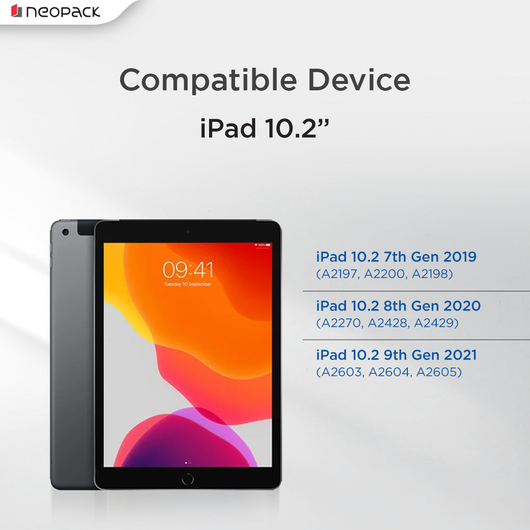 Swivo Rotary Case with Pencil Holder for iPad 10.2", Fits: All Gen (Black)