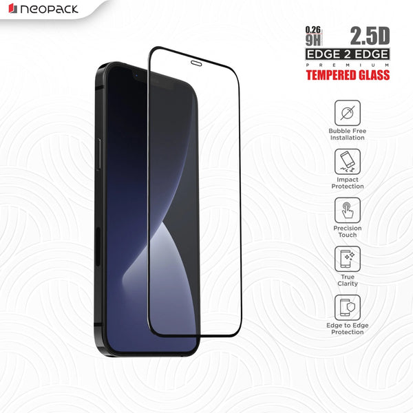 2.5D Edge 2 Edge Full Glass for iphone 14 Pro Max (Clear)