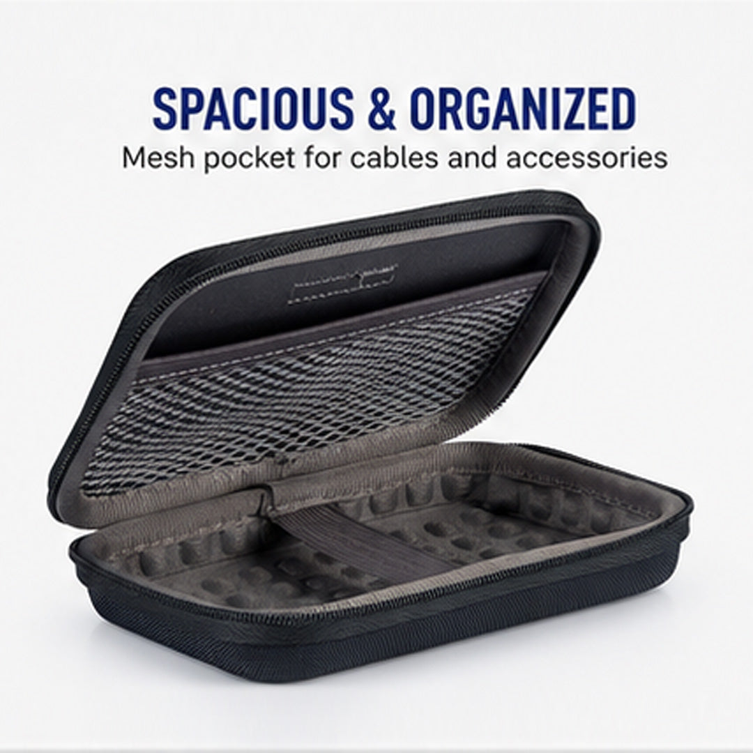 Portable Hard Drive Cover with Hard Shell Protection - Fits Upto 2.5