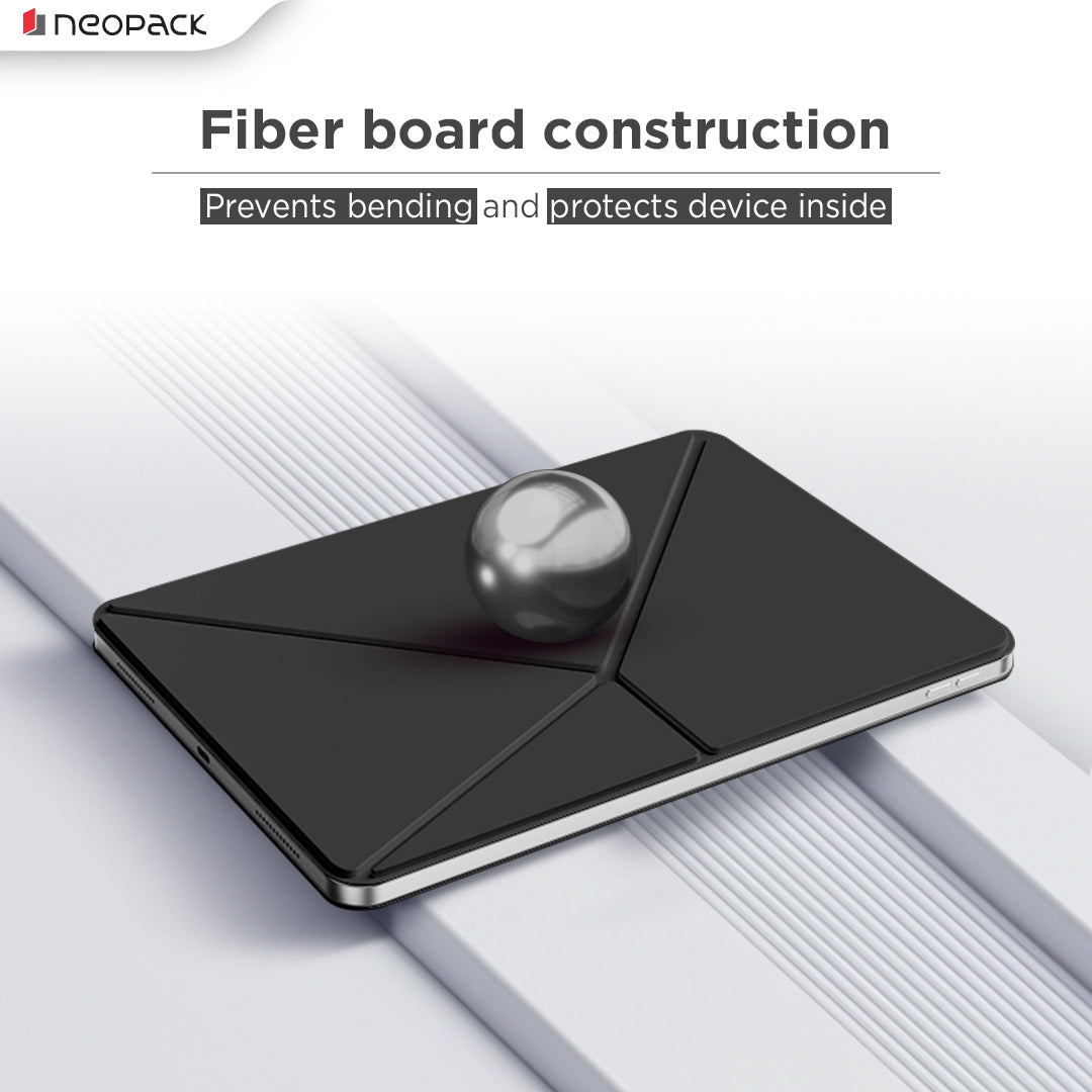 Skinny Case Magnetic Cover Compatible with iPad Air 11, Fits: M2 & M3 Models (Black)