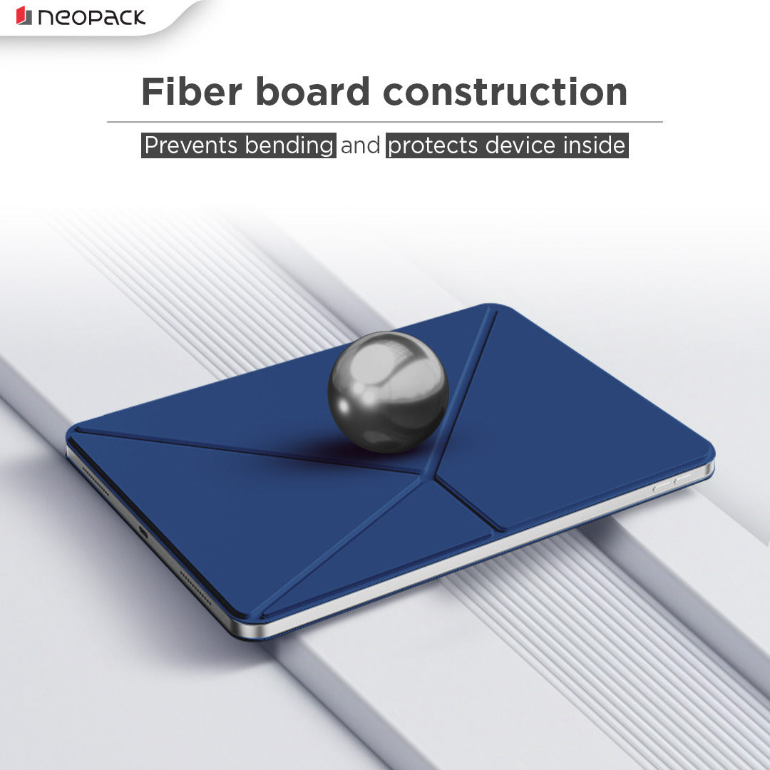 Skinny Case Magnetic Cover Compatible with iPad 10th Gen & A16 Model (Blue)