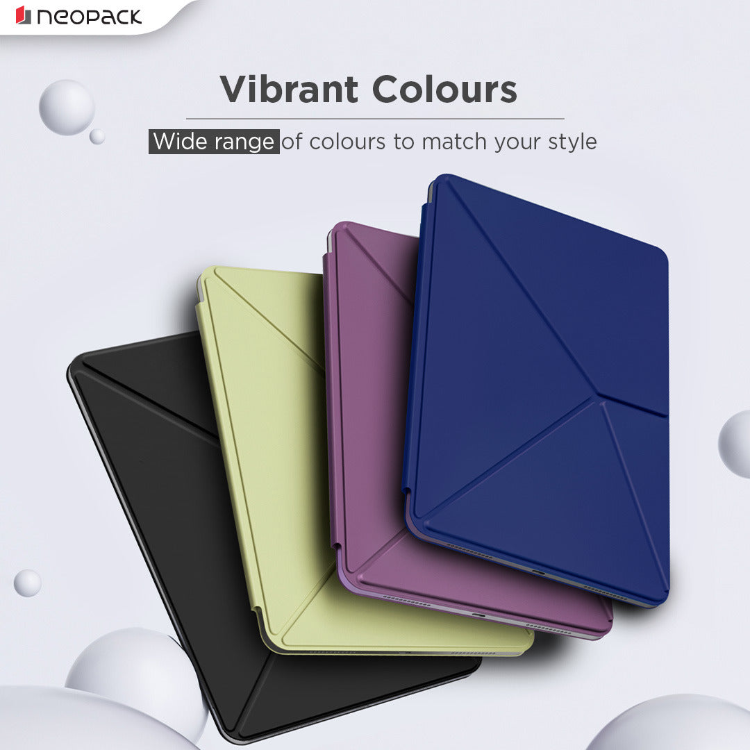 Skinny Case Magnetic Cover Compatible with iPad 10th Gen & A16 Model (Blue)