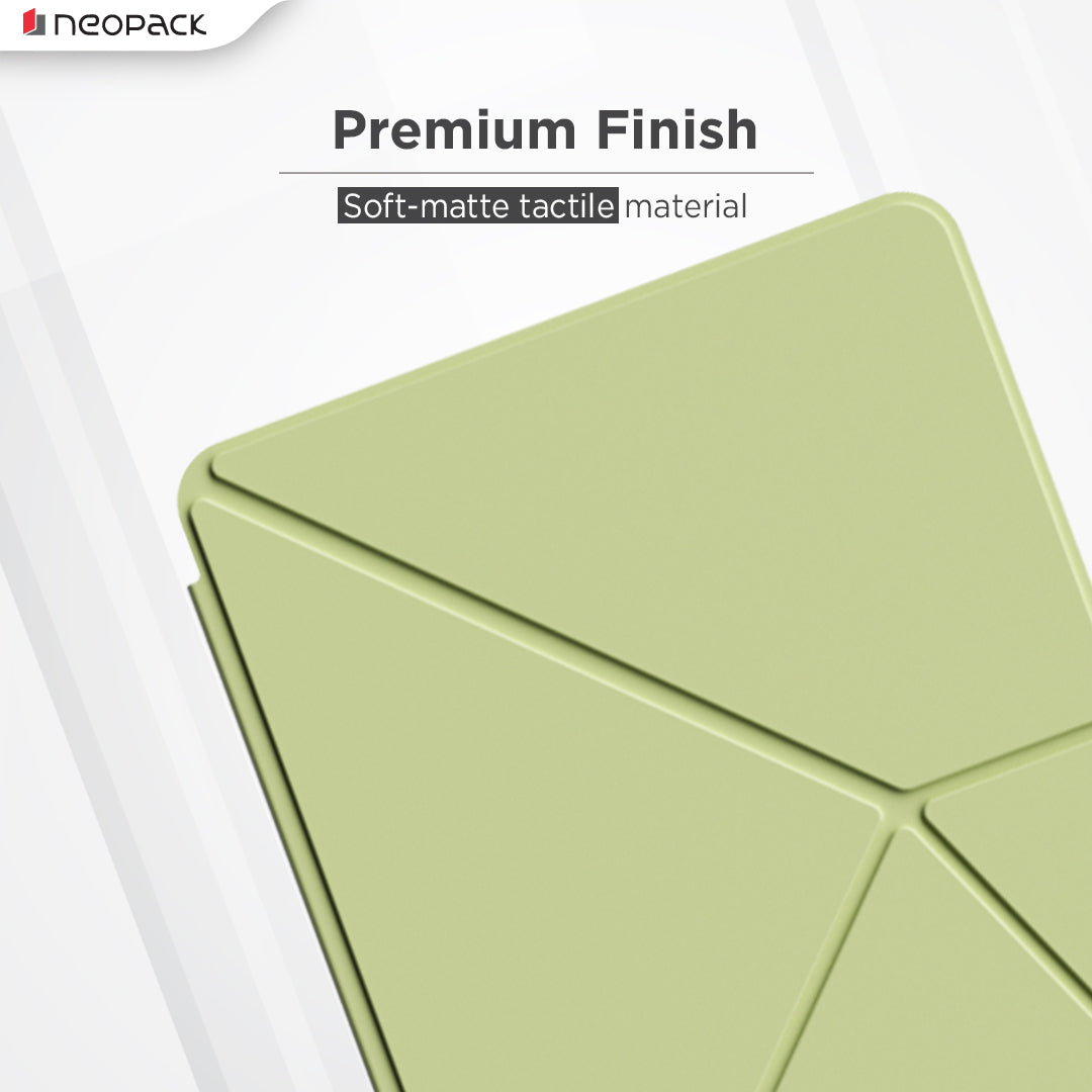 Skinny Case Magnetic Cover Compatible with iPad Air 11, Fits: M2 & M3 Models (Lime Green)