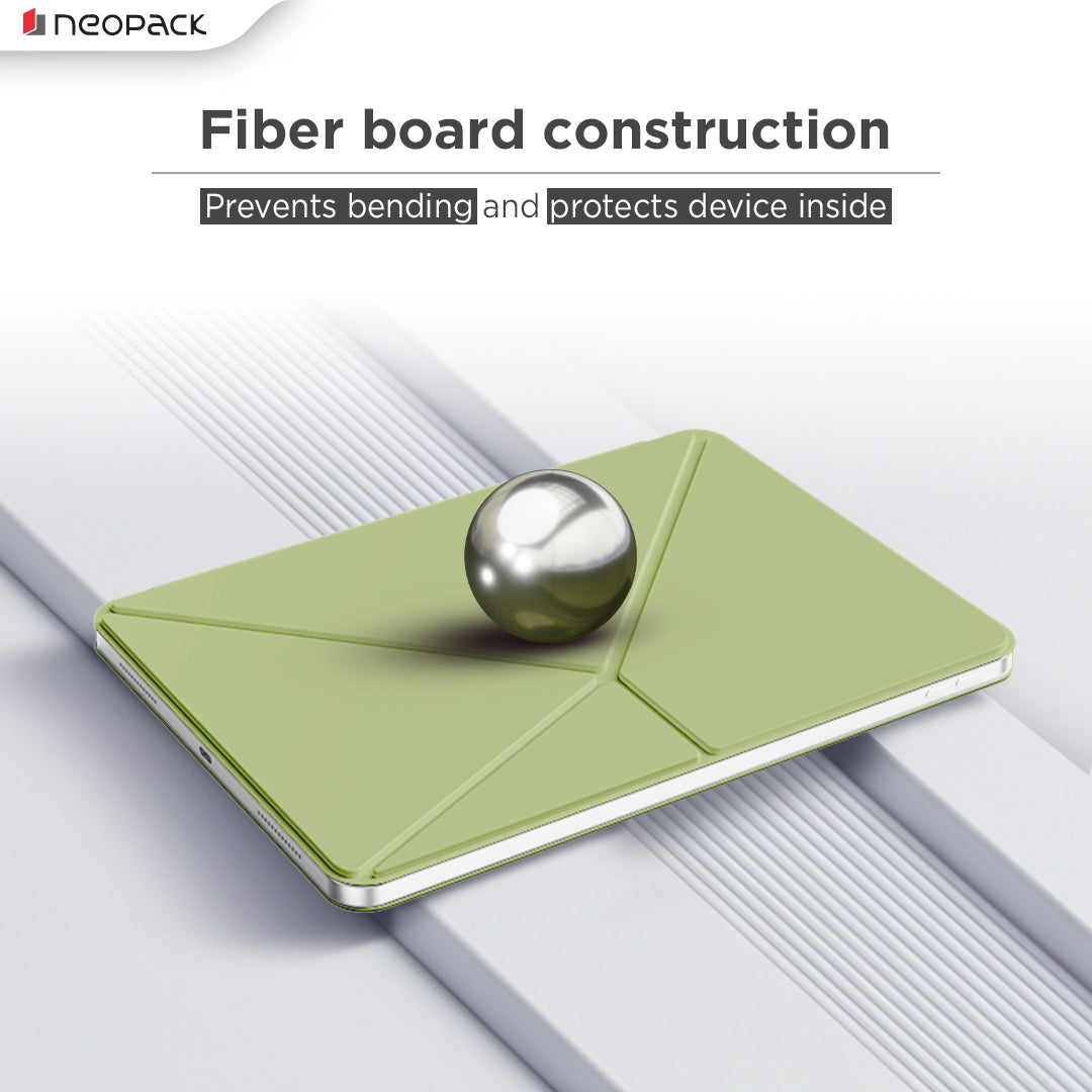 Skinny Case Magnetic Cover Compatible with iPad 10th Gen & A16 Model (Lime Green)