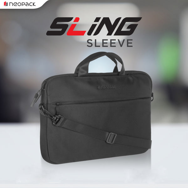 Sling Sleeve for Upto 16.2" Mabooks (Black)